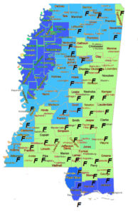 Ranging throughout the state, most common in NW rice fields, central pastures, and SE marshes